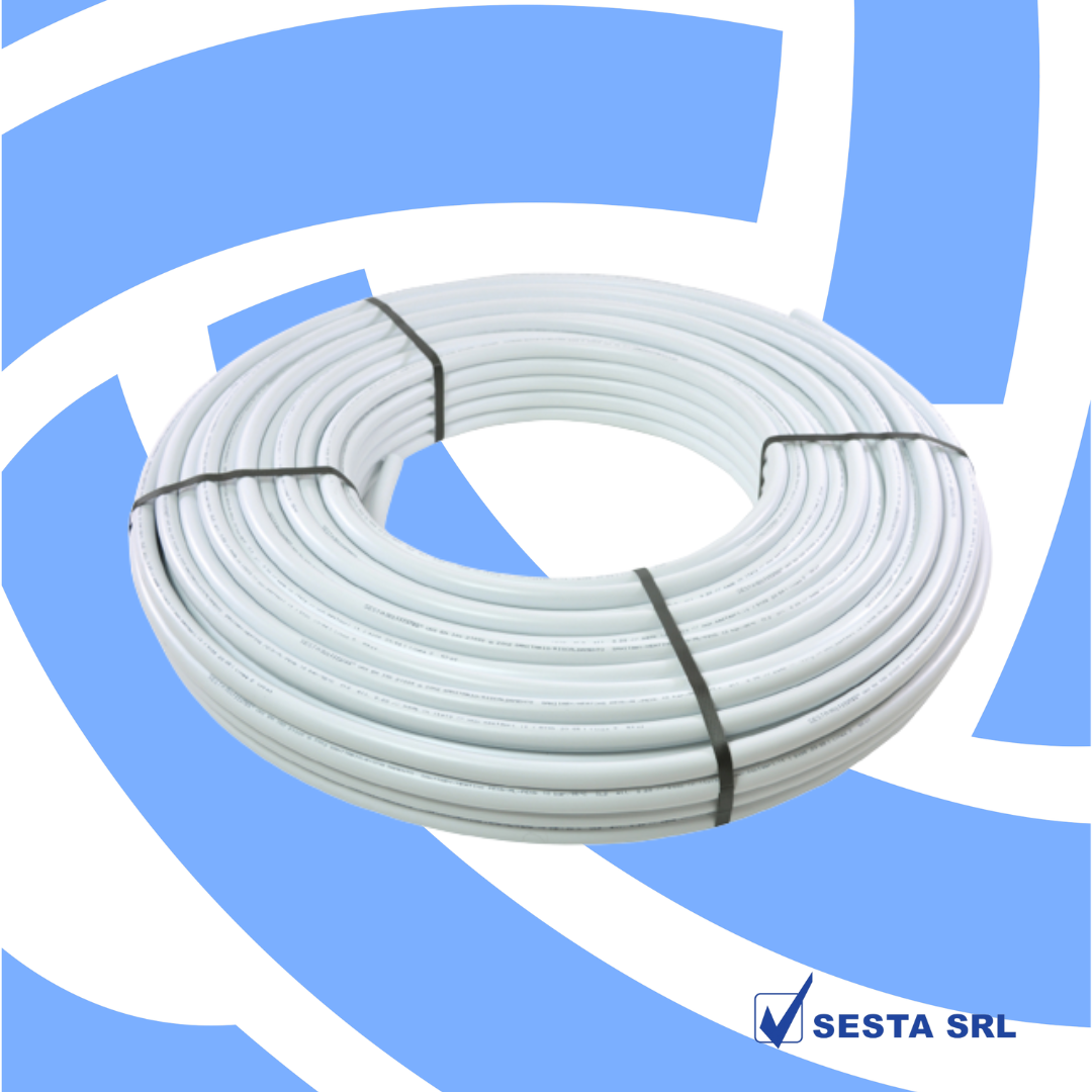 SESTA მრავალშრიანი მილი PE-Xb/Al/PE-Xb (ხვეული)